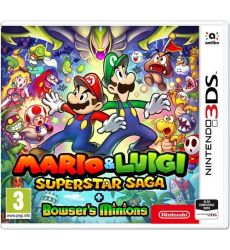 Mario & Luigi: Superstar Saga+Bowser's Minions (dodrukowana okładka) - 3DS (Używana)