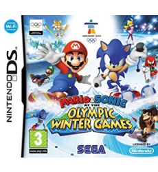 Mario & Sonic at the Olympic Winter Games (dodrukowana okładka) - DS (Używana)