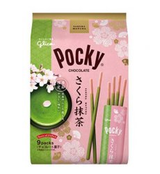 Pocky Sakura Matcha - duże opakowanie