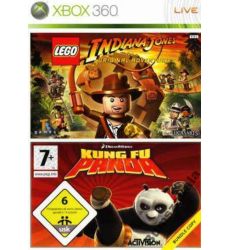 Lego Indiana Jones + Kung Fu Panda - Xbox 360 (Używana)