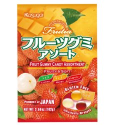 Żelki Kasugai Tropical Fruits Mix Gummy Candy