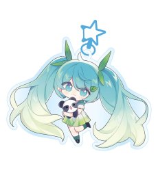 Akrylowy Breloczek Hatsune Miku - Kawaii Spring Time
