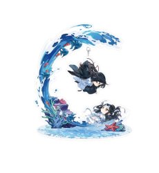 Grandmaster of Demonic Cultivation Acrylic Diorama - Wei Wuxian & Lan Wangji Zhao Xi Chi Ver. 18 cm