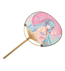 Hatsune Miku Non-Folding Uchiwa Fan Miku Kimono