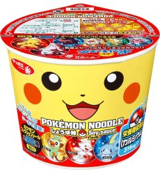 Pokémon Ramen o smaku sosu sojowego