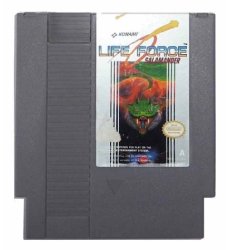 Life Force Salamander - NES (Używana, sam kartridż)