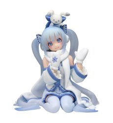 Hatsune Miku Noodle Stopper - Snow Miku Sky Town 10th Ver. 10 cm