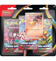 Pokemon TCG: Mega Evolution - Chaos Rising 3-Pack Blister Charmeleon