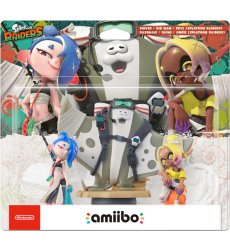 Amiibo - Splatoon Raiders Shiver, Frye and Big Man - Switch 2 Pre Order 23.07