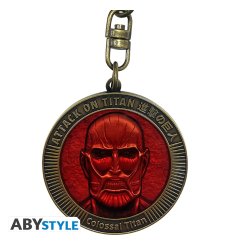 ATTACK ON TITAN - Breloczek - Colossal Titan Medallion