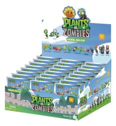 Plants vs. Zombies 3D Foam Bag Clips Serie 1