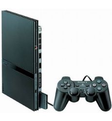 Sony PlayStation 2 Slim czarna (Używana)