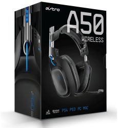 Astro A50 bezprzewodowe słuchawki PS4 PS3 PC (powystawowe)