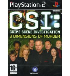 CSI : Crime Scene Investigation 3 Dimensions of Murder - PS2 (Używana)