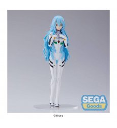 Evangelion: 3.0 1.0 Thrice Upon a Time SPM - Rei Ayanami Long Hair Ver. 21 cm