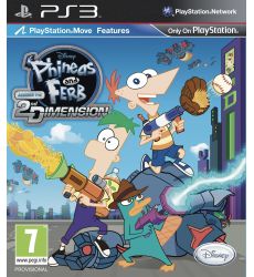 Fineasz i Ferb - Phineas and Ferb Across 2nd Dimension - PS3 (Move) (Używana)