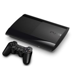 Konsola PlayStation 3 SUPER SLIM czarna (Używana) - 500 GB + GWARANCJA 4 MSC. 
