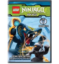 Ninjago Rok Węży odcinki 1-4 DVD (Używana)