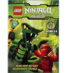 Ninjago Rok Węży odcinki 5-8 DVD (Nowa)