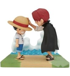 One Piece World Collectible Figure Log Stories - Luffy & Shanks