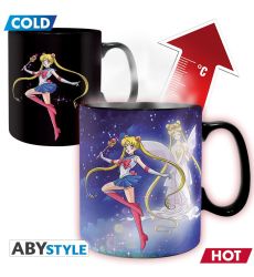 SAILOR MOON - Mug Heat Change - 460 ml - Sailor&Chibi