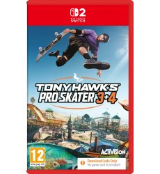 Tony Hawk's Pro Skater 3+4 - Switch 2 (TYLKO KOD) Pre Order 11.07